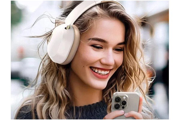 Słuchawki UGREEN HiTune Max 5C Nauszne Przewodowe biały