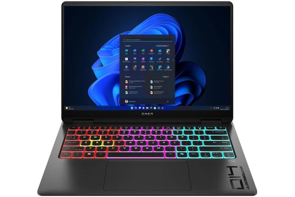 Laptop HP Omen Transcend 14 14.0" Intel Core Ultra 9-285H NVIDIA GeForce RTX 5070 64GB 1TB SSD M.2 Windows 11 Home czarny