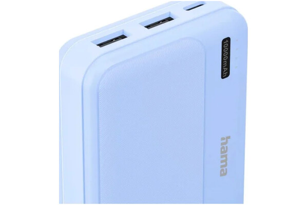 Powerbank Hama Pocket 10 10000mAh 105.0W niebieski