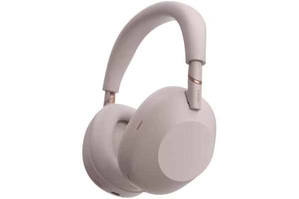 Słuchawki Sony WH1000XM6 Nauszne Przewodowe Żółto-różowy