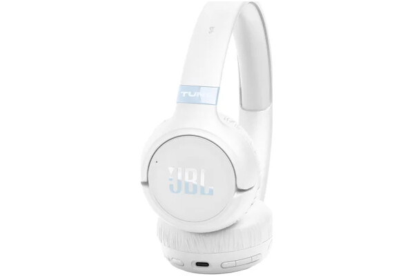 Słuchawki JBL T680 Nauszne Przewodowe biały