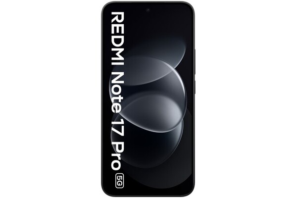 Smartfon Xiaomi Redmi Note 17 Pro 5G czarny 6.83" 6.0GB/256.0GB