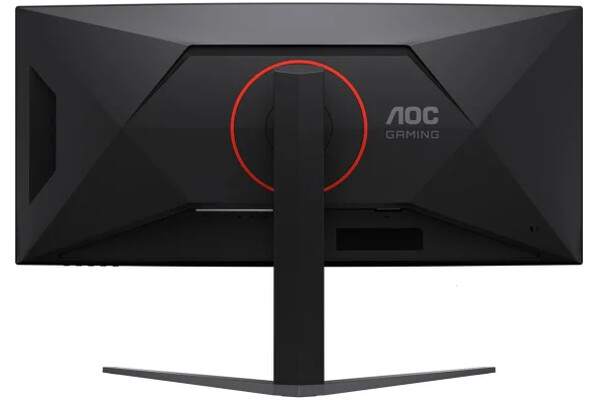 Monitor 34.0" AOC CU34G4ZCA czarno-czerwony