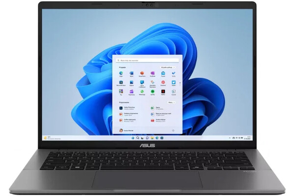 Laptop ASUS Vivobook S14 14.0" Intel Core Ultra 7-355 Intel 16GB 512GB SSD M.2 Windows 11 Home szary