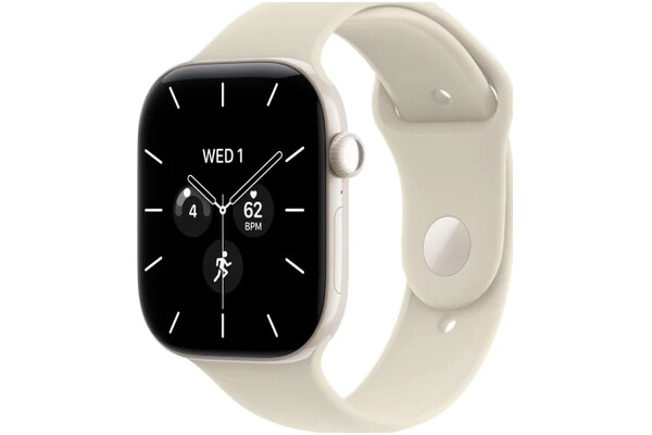 Smartwatch Apple Watch Series 12 kremowy 5G