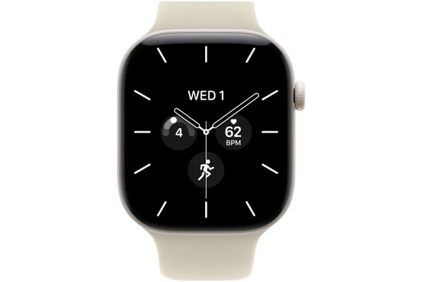 Smartwatch Apple Watch Series 12 kremowy 5G