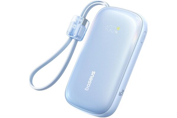 Powerbank Baseus Qpow 3 10000mAh 45.0W niebieski