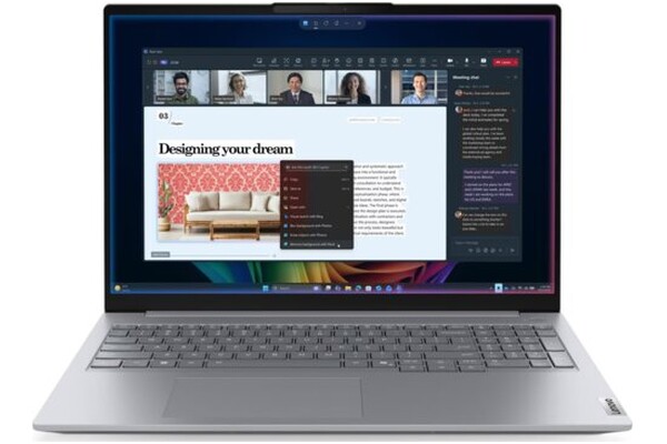 Laptop Lenovo ThinkBook 16 16.0" Intel Core Ultra 7-355 Intel 32GB 1TB SSD Windows 11 Professional szary