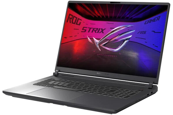 Laptop ASUS ROG Strix G18 18.0" Intel Core Ultra 9-290HX NVIDIA GeForce RTX 5070 Ti 32GB 1TB SSD M.2 Windows 11 Home grafitowy