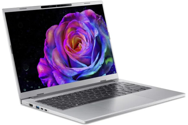 Laptop ACER Aspire 14 14.0" AMD Ryzen AI 5 430 AMD Radeon 840M 16GB 512GB SSD M.2 Windows 11 Home srebrny