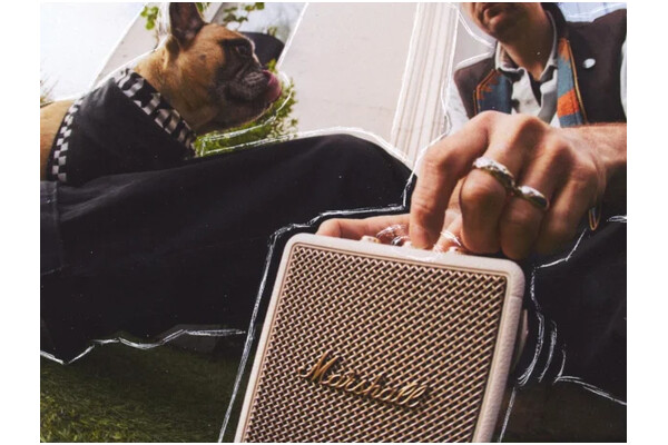 głośnik Bluetooth Marshall Stockwell III kremowy
