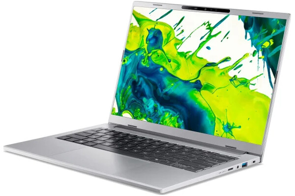 Laptop ACER Aspire 14 AI 14.0" AMD Ryzen AI 5 330 AMD Radeon 820M 32GB 1TB SSD M.2 Windows 11 Home srebrny