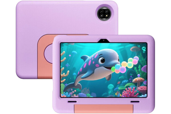 Tablet Blackview Tab 20 Kids 10.10" Unisoc Tiger T310 4.0GB/64GB, fioletowy + Etui