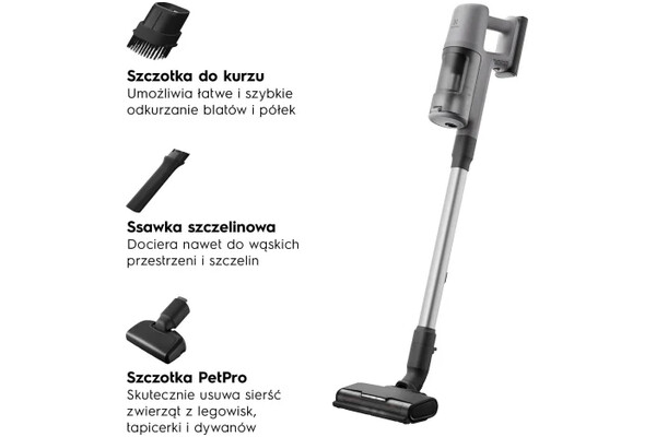 Odkurzacz Electrolux EP61AB21UG tradycyjny bezworkowy szary