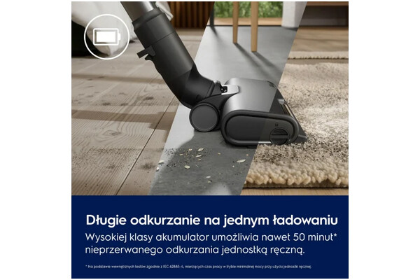 Odkurzacz Electrolux EP61AB21UG tradycyjny bezworkowy szary