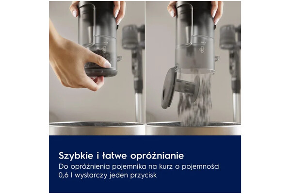 Odkurzacz Electrolux EP61AB21UG tradycyjny bezworkowy szary