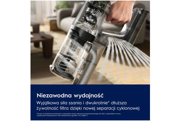 Odkurzacz Electrolux EP61AB21UG tradycyjny bezworkowy szary