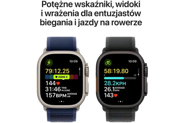 Smartwatch Apple Ultra 2 Cellular 49.0mm czarno-niebieski