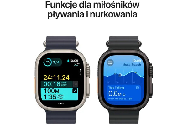 Smartwatch Apple Ultra 2 Cellular 49.0mm czarno-niebieski