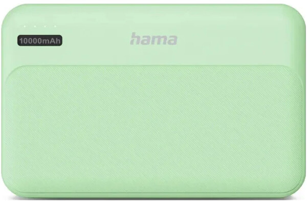 Powerbank Hama Pocket 10 10000mAh 105.0W zielony