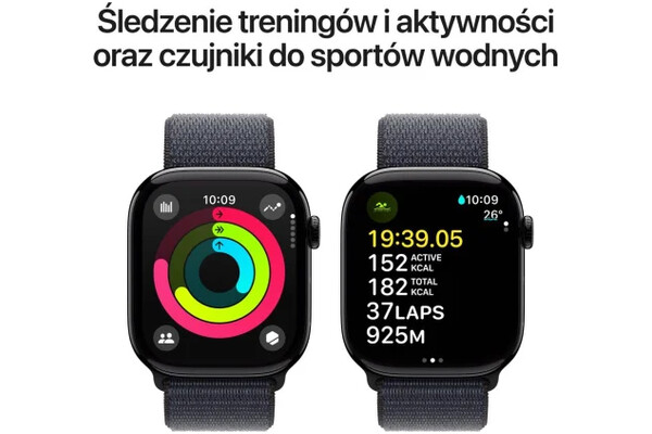 Smartwatch Apple Watch Series 10 Aluminium Case 46.0mm Szaroniebieski