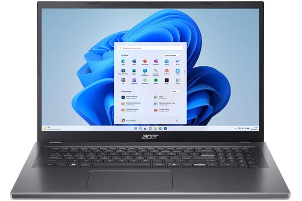 Laptop ACER Aspire 17 AI 17.3" Intel Core i5-120U Intel 16GB 512GB SSD M.2 Windows 11 Home szary