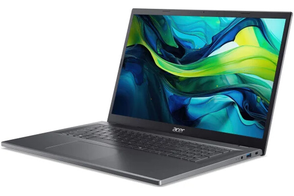 Laptop ACER Aspire 17 AI 17.3" Intel Core i5-120U Intel 16GB 512GB SSD M.2 Windows 11 Home szary