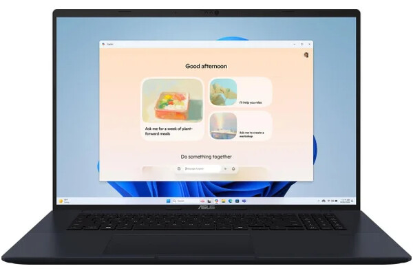 Laptop ASUS Vivobook 18 18.0" AMD Ryzen AI 7 445 AMD Radeon 16GB 512GB SSD M.2 Windows 11 Home błękitny