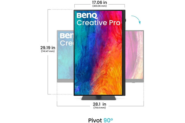 Monitor 31.5" BenQ PV3250U czarny
