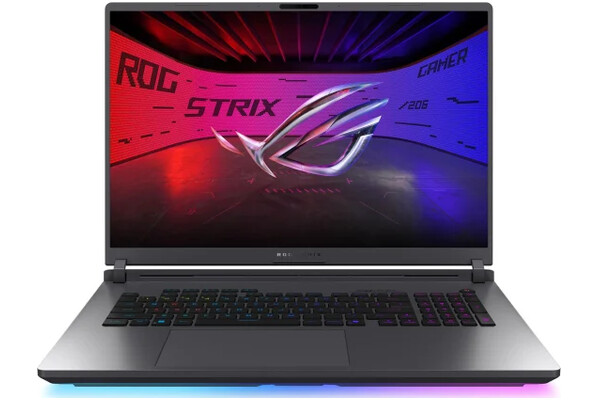Laptop ASUS ROG Strix G18 18.0" Intel Core Ultra 9-290HX NVIDIA GeForce RTX 5080 32GB 2TB SSD M.2 szary