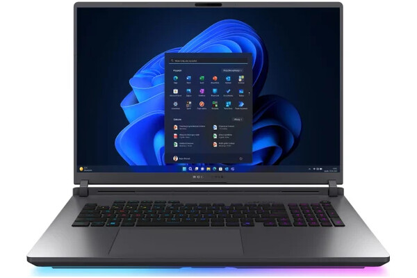 Laptop ASUS ROG Strix G18 18.0" Intel Core Ultra 9-290HX NVIDIA GeForce RTX 5080 32GB 2TB SSD M.2 Windows 11 Home szary
