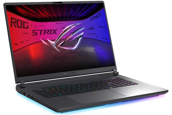 Laptop ASUS ROG Strix G18 18.0" Intel Core Ultra 9-290HX NVIDIA GeForce RTX 5080 32GB 2TB SSD M.2 Windows 11 Home szary