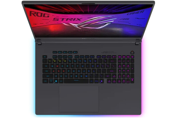 Laptop ASUS ROG Strix G18 18.0" Intel Core Ultra 9-290HX NVIDIA GeForce RTX 5080 32GB 2TB SSD M.2 Windows 11 Home szary