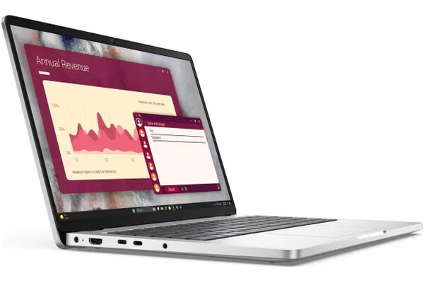 Laptop DELL Pro 14 14.0" Intel Core Ultra 5-225U Intel 16GB 256GB SSD M.2 Windows 11 Professional srebrny