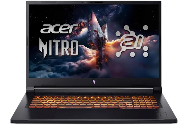 Laptop ACER Nitro V 17 17.3" AMD Ryzen AI 7 350 Nvidia GeForce RTX 5060 32GB 2TB SSD M.2 Windows 11 Professional czarny