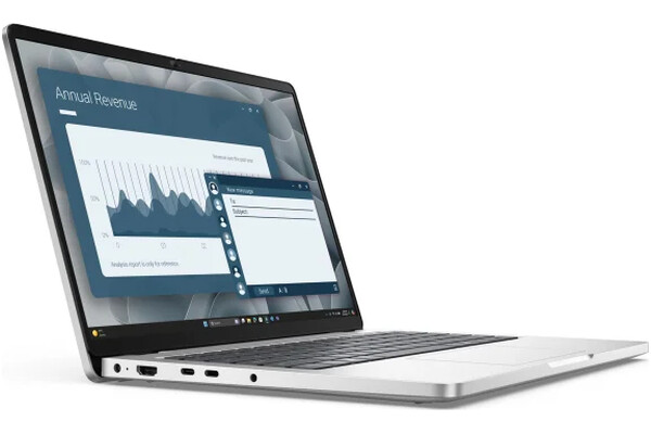 Laptop DELL Pro 14 14.0" AMD Ryzen AI 5 PRO 340 AMD Radeon 840M 32GB 512GB SSD M.2 Windows 11 Professional srebrny