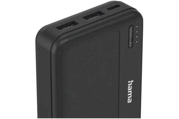Powerbank Hama Pocket 10 10000mAh 105.0W szary