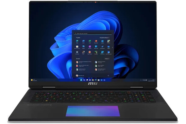 Laptop MSI Titan 18 18.0" Intel Core Ultra 9-290HX NVIDIA GeForce RTX 5090 64GB 2TB SSD M.2 Windows 11 Professional czarny