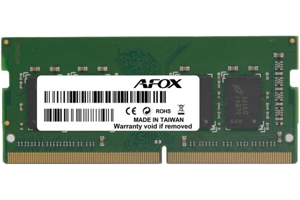 Pamięć RAM AFOX AFSD48EK1P 8GB DDR4 2400MHz 1.35V 17CL