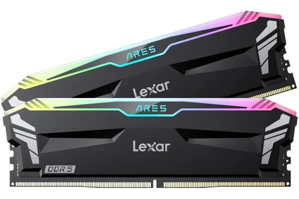 Pamięć RAM Lexar Ares Gaming Black RGB 32GB DDR5 6800MHz Z radiatorem 1.4V 34CL