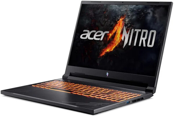 Laptop ACER Nitro V 16 16.0" AMD Ryzen 5 8645HS NVIDIA GeForce RTX 4050 16GB 512GB SSD M.2 Windows 11 Home czarny
