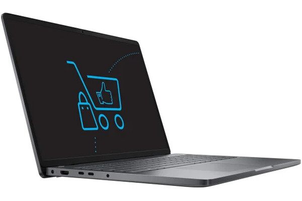 Laptop DELL Pro 16 16.0" AMD Ryzen 5 220 AMD Radeon 740M 8GB 512GB SSD M.2 Windows 11 Professional grafitowy