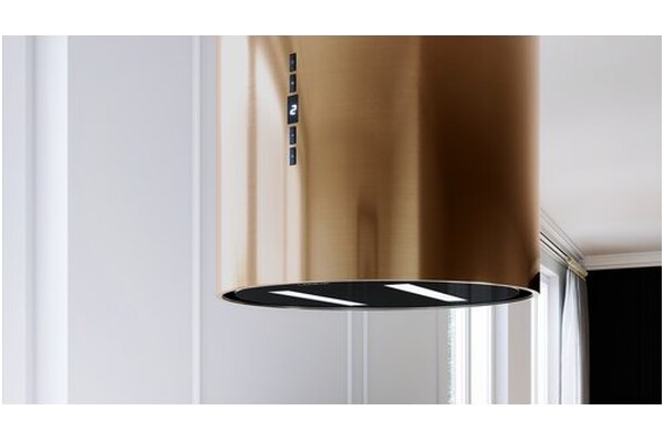 Okap kuchenny wyspowy - tuba LANILIA Wereniso Isola 39.1 39.0cm złoty