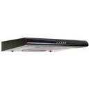 Okap kuchenny Podszafkowy VDB Slim PL 50.0cm czarny