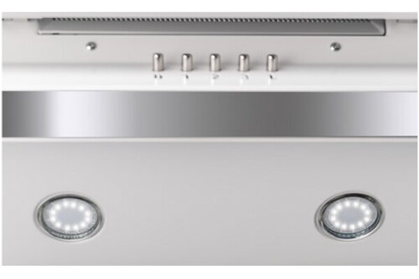 Okap kuchenny Kominowy VDB Deco 90.0cm biały