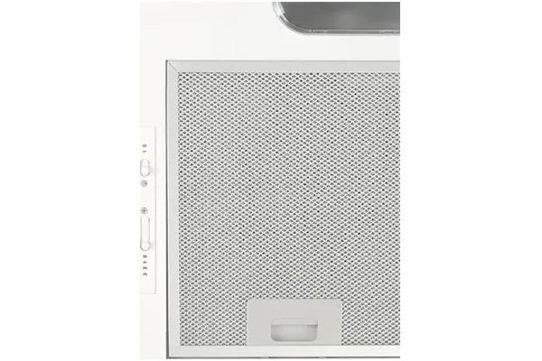 Okap kuchenny Kominowy VDB Classic L 60.0cm biało-drewniany
