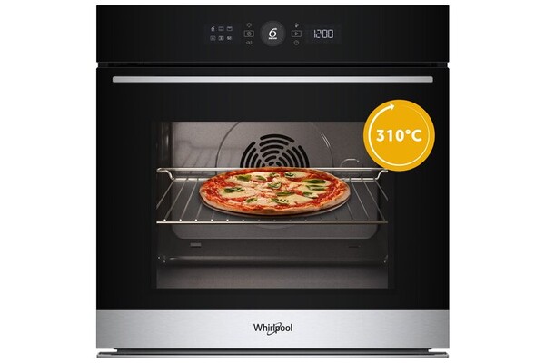 Piekarnik do zabudowy Whirlpool WOI5S8PM1SXA elektryczny Parowy czarny