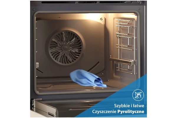 Piekarnik do zabudowy Beko BBIS17300BMP elektryczny Parowy czarno-szklany
