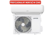 Klimatyzator ścienny SPLIT z montażem Gorenje PAN26IN/PAN26OUT Pandora 2600W 40dB
