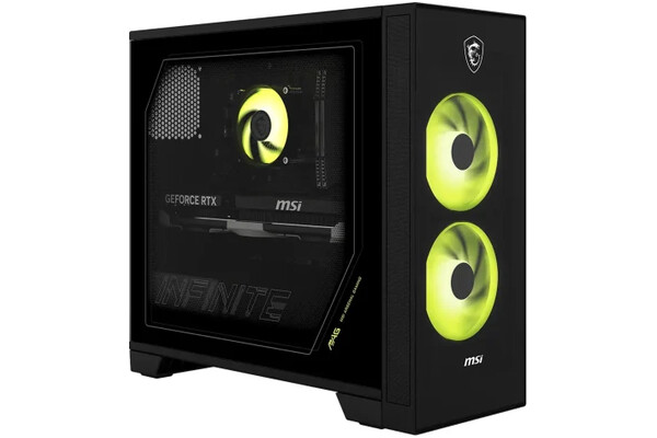 MSI infinite S 16GB DDR5 Nvidia GeForce RTX 5060 8GB brak